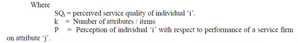 . Researchers in the past had identified a range of factors that includes 3 factors in an automotive servicing context (Bouman and van der Wiele 1992), 4 © 2013 Global Journals Inc. (US) 71 Global Journal of Management and Business Research Volume XIII Issue VI Version I SERVQUAL and SERVPERF: A Review of Measures in Services Marketing Research factors in the retail clothing sector (Gagliano and Hathcote 1994), and 3 factors in the context of MBA students' service quality perceptions (McDougall and Levesque 1994), uni-dimensional (Brown, Churchill, and Peter, 1993) while mixed results in the context of health care services (Wisniewski and Wisniewski, 2005; Rohini and Mahadevappa, 2006).