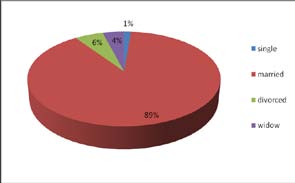 Figure 2 : Demographic profile graphs of desired answers to question 1-4B