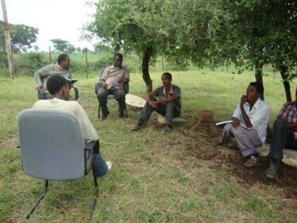 Figure 6: Triangular tuberous root model showing challenges of sustainable ecotourism in Maze National Park