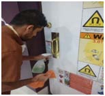 Figure 24: MRI department layout for COVID suspect/positive patients