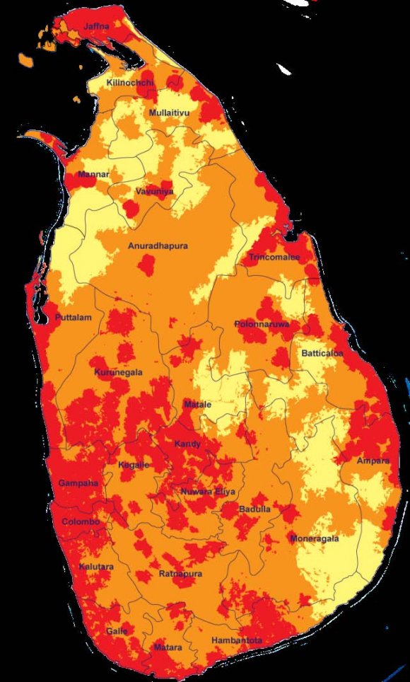 Figure 4: Mobile internet penetration in Sri Lanka, (www.statista.com, 2018) According to the International Telecommunication Union, 2G covers 90% Nation whereas 3G covers 70%. The 3G population coverage has grown from 45% in 2012 to 70% in 2015 covering 30% of the rural area of the country. Major mobile networkers have introduced 4G in Srilankan market that currently covers 20%of the population (www.statista.com, 2019). In contrast to 3G, 4G technology is almost four times faster. The Sri Lanka Telecom communication provider updated their network system to fiber which current the fastest net speed providing technology in the world.