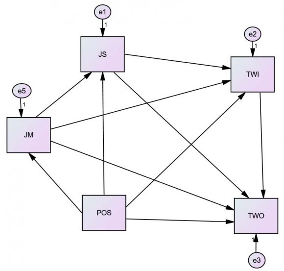 Figure 1: Statistical Diagram of study variables