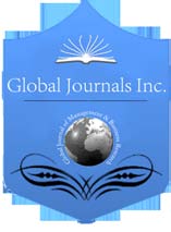Global Journal of Management and Business Research Volume XI Issue VI Version I