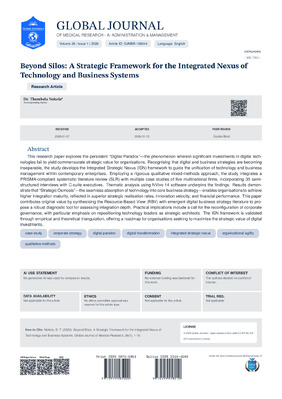 Beyond Silos: A Strategic Framework for the Integrated Nexus of Technology and Business Systems