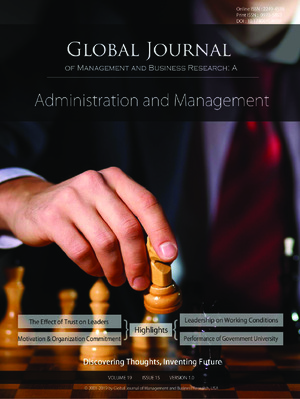 GJMBR-A Administration & Management: Volume 19 Issue A15