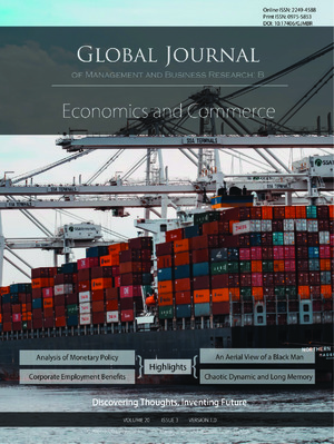 GJMBR-B Economic & Commerce: Volume 20 Issue B3