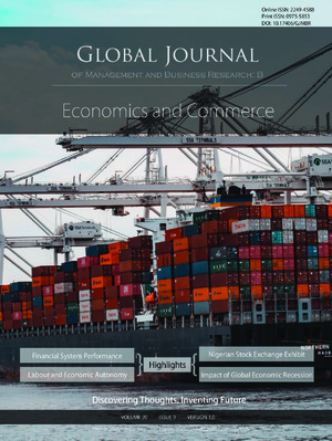 GJMBR-B Economic & Commerce: Volume 20 Issue B9