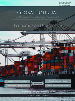 GJMBR-B Economic & Commerce: Volume 22 Issue B4
