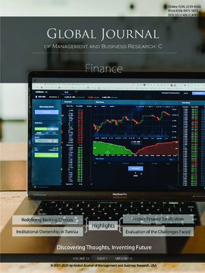 GJMBR-C Finance: Volume 24 Issue C1